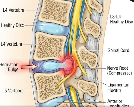 What is a Bulging Disk or Disk Protrusion?